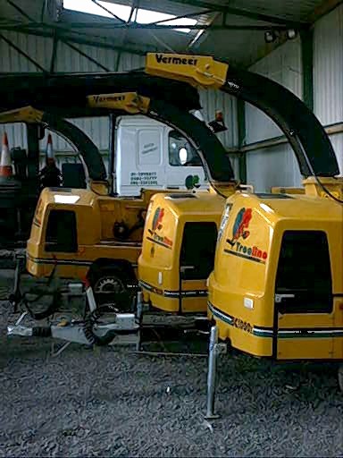 Selection of Wood Chippers